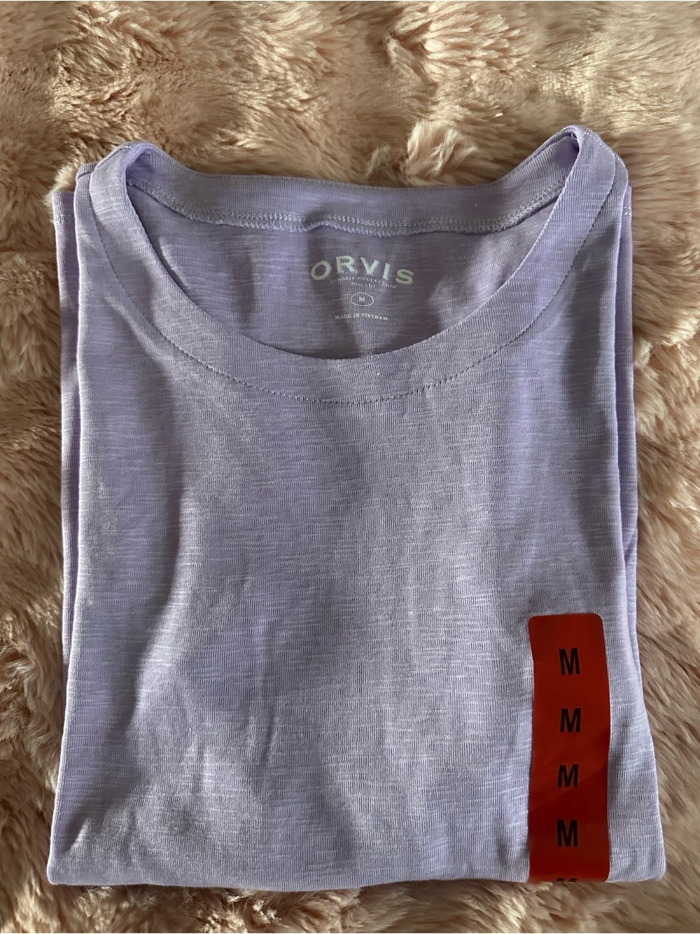 Orvis Short Sleeve  Purple